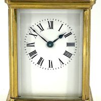 Classic Victorian Antique Carriage Clock by Richard Co – French 8-Day Carriage Clock C1900