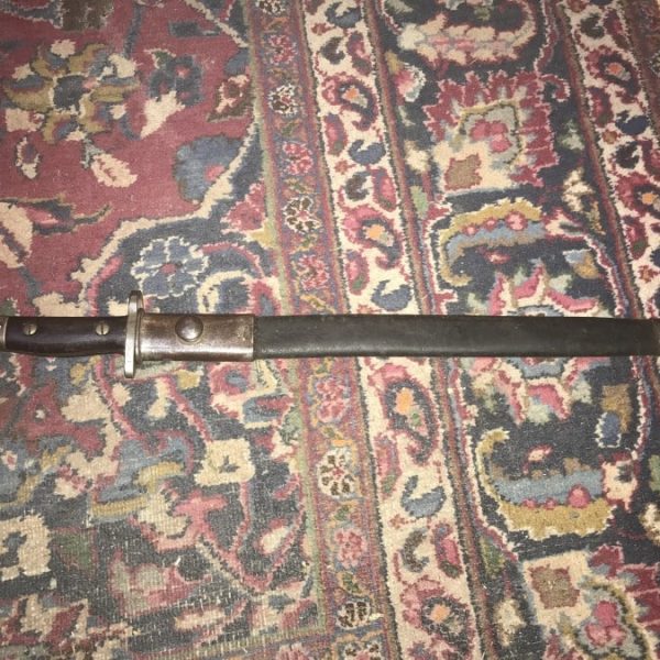 Bayonet and Scabbard British Army 1WW
