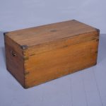 An Early Victorian Military Style Camphorwood Box