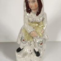 Staffordshire Pottery Flat Back
