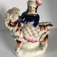 Staffordshire Pottery Flat Back