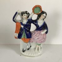 Staffordshire Pottery Flat Back