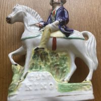 Staffordshire Pottery Flat Back