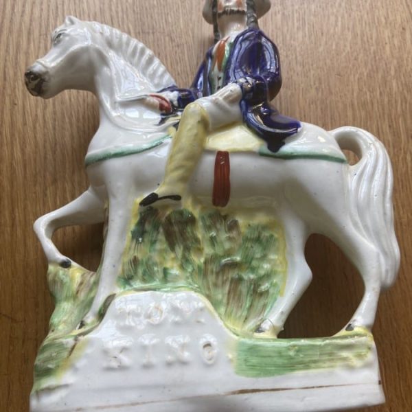 Staffordshire Pottery Flat Back