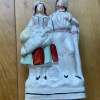 Staffordshire Pottery Flat Back