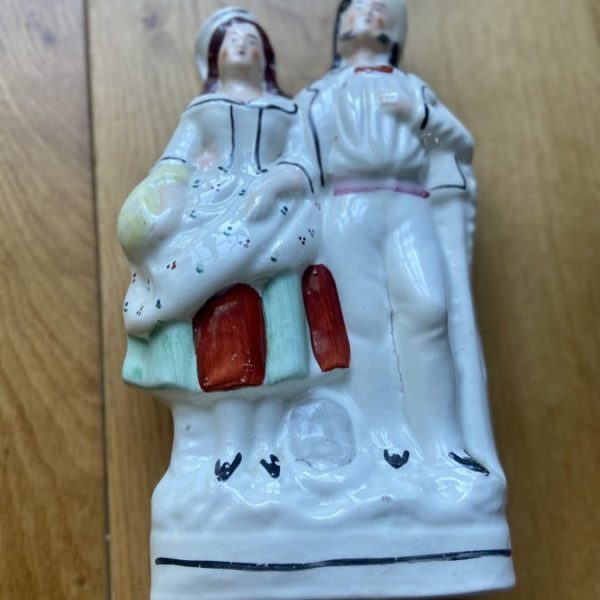 Staffordshire Pottery Flat Back