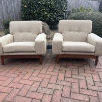 Kofod-Larsen for G Plan Pair of Lounge Chairs