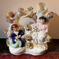 Staffordshire Pottery Spill Vase