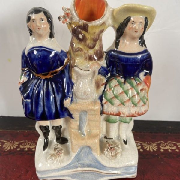 Staffordshire Pottery Spill Vase
