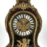 Impressive Victorian French Boulle Mantle Clock &#8211; ca1850