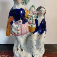 Staffordshire Pottery Flat Back