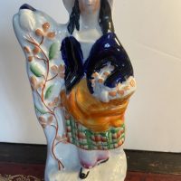 Staffordshire Pottery Flat Back