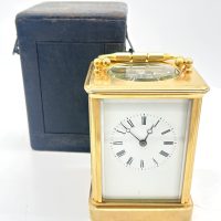 Exquisite Antique French Bell striking Carriage clock – ca1880