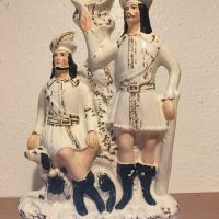 Staffordshire Pottery Spill Vase