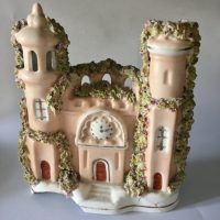 Staffordshire Pottery Spill Vase