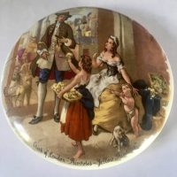 Staffordshire Pottery pot lids.