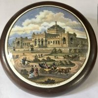 Staffordshire Pottery pot lids.