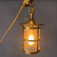 Arts &amp; Crafts Hall Lantern
