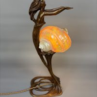 Gustav Gurschner Art Nouveau Table Lamp