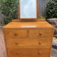 Air Ministry Oak Dressing Chest
