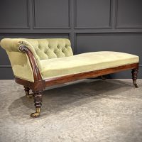 Victorian Rosewood Chaise Longue