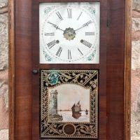 Awesome New Haven Ogee American Wall Clock &#8211; ca1880