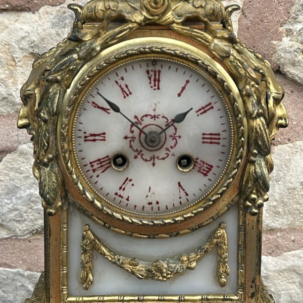 Fabulous Victorian Bronze Ormolu Mantel Clock &#8211; ca1860