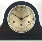 Lovely Hat Shaped Art Deco Westminster Chime Mantel Clock &#8211; ca 1910