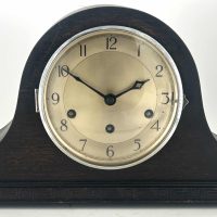 Lovely Hat Shaped Art Deco Westminster Chime Mantel Clock &#8211; ca 1910