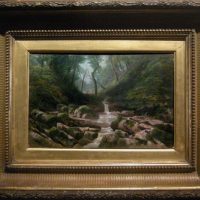 Forest brook by William E. Jones (listed, active 1849-1871 )