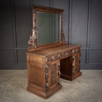 Carved Oak Sideboard
