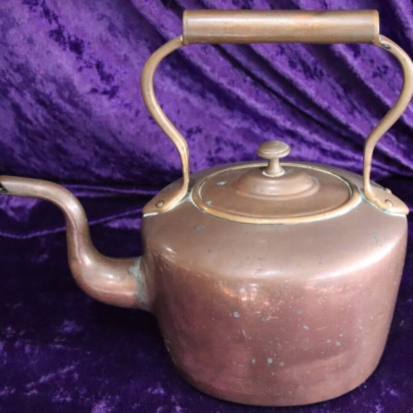 Antique Copper Kettle