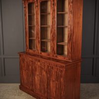 Superb Victorian Mahogany Glazed Bookcase