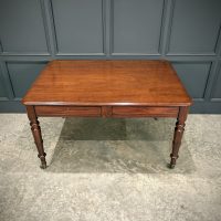 Cuban Mahogany Library Writing Table
