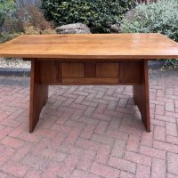 Arts &amp; Crafts Oak Dining Table
