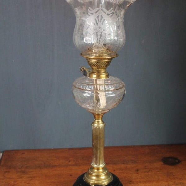 Victorian Oil Lamp
