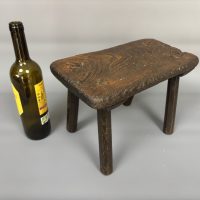 19th Century Elm Stool