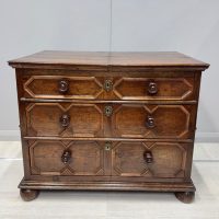 17th Oak Chest Of Drawers Country House Antique Bedroom Furniture