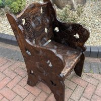 Arts &amp; Crafts Japanese Armchair for Liberty c1900