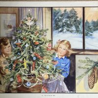 VINTAGE POSTERS. ENID BLYTON SCHOOL POSTERS BY EILEEN SOPER