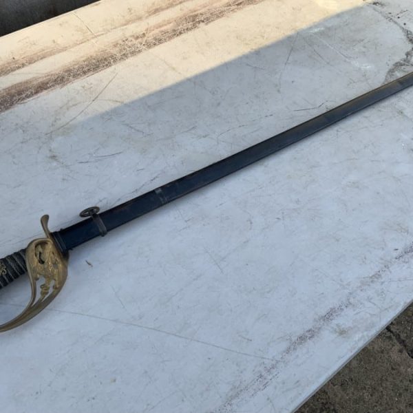 Tzar Nicolas 11 Russian military Officers Sword