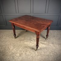 Rare William IV Mahogany Extending Dining Table