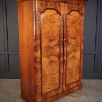 Victorian Burr Walnut Wardrobe