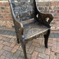 Arts &amp; Crafts Japanese Armchair for Liberty c1900