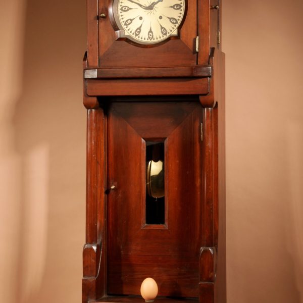   Art Nouveau / Art Deco Architectural Design Dutch / German Wall Clock Circa 1900/20