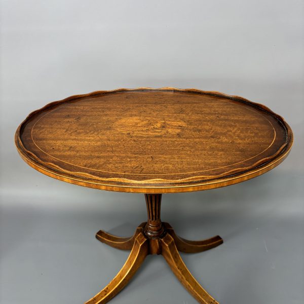 Edwardian Mahogany Inlaid Occasional Table