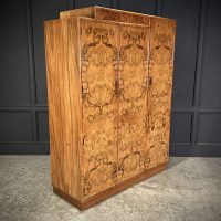 Art Deco Walnut Wardrobe