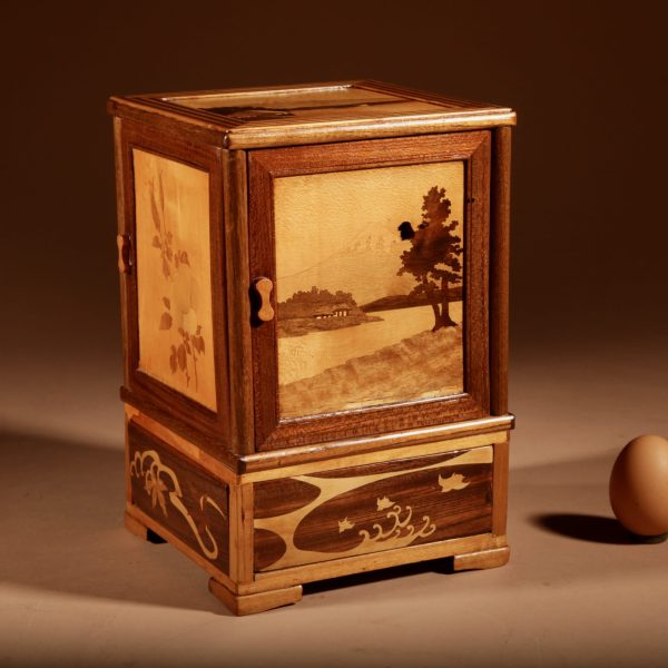 Art Deco Interesting Japanese Cigar Dispenser.