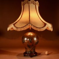 Impressive WMF &#8211; Design Paul Haustein, “Ikora Metall” Dinanderie Copper Table Lamp Circa 1927.