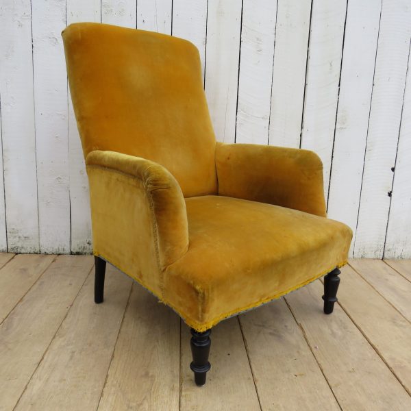 Antique French Napoleon III Armchair